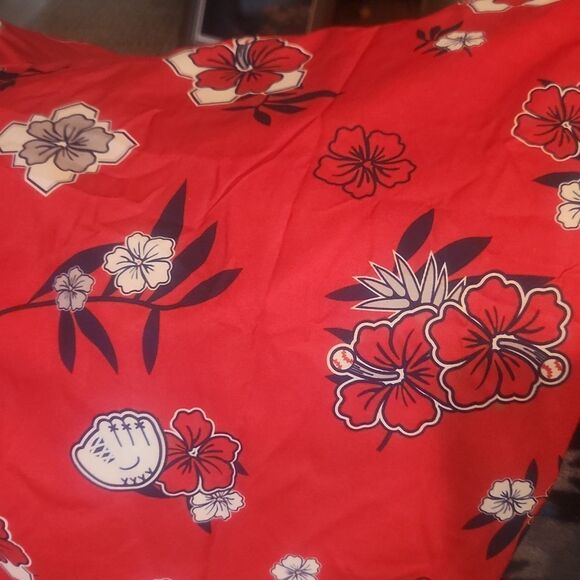 Los Angeles Anaheim Angel Hawaiian Aloha Shirt XL - Picture 6 of 6